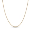 Thumbnail Image 1 of Diamond-Cut Ice Chain Necklace 2.6mm Solid 10K Yellow Gold 20"