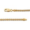 Thumbnail Image 2 of Diamond-Cut Ice Chain Necklace 2.6mm Solid 10K Yellow Gold 20"
