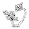 Thumbnail Image 2 of J'Lure Lozenge Step-Cut & Tie Step-Cut Lab-Grown Diamond Deconstructed Ring 3-1/4 ct tw 14K White Gold