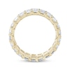 Thumbnail Image 3 of Emerald-Cut Lab-Grown Diamond Eternity Band 3-5/8 - 4-5/8 ct tw 14K Yellow Gold