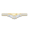 Thumbnail Image 3 of Pnina Tornai Baguette & Round-Cut Lab-Grown Diamond Contour Anniversary Ring 1/2 ct tw 14K Yellow Gold