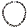 Thumbnail Image 1 of Tahitian Cultured Pearl Necklace 14K White Gold 10.5-13mm 18"