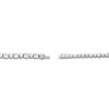 Thumbnail Image 3 of Round & Emerald-Cut Lab-Grown Diamond Necklace 9 ct tw 14K White Gold 18"