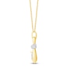 Thumbnail Image 3 of Captivate Diamond Necklace 1-1/8 ct tw 14K Two-Tone Gold 18"