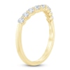 Thumbnail Image 2 of Lab-Grown Diamond Chevron Anniversary Ring 1/2 ct tw 14K Yellow Gold