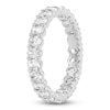 Thumbnail Image 2 of Oval-Cut Lab-Grown Diamond Eternity Band 1-3/4 to 2 ct tw 14K White Gold