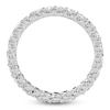 Thumbnail Image 4 of Oval-Cut Lab-Grown Diamond Eternity Band 1-3/4 to 2 ct tw 14K White Gold