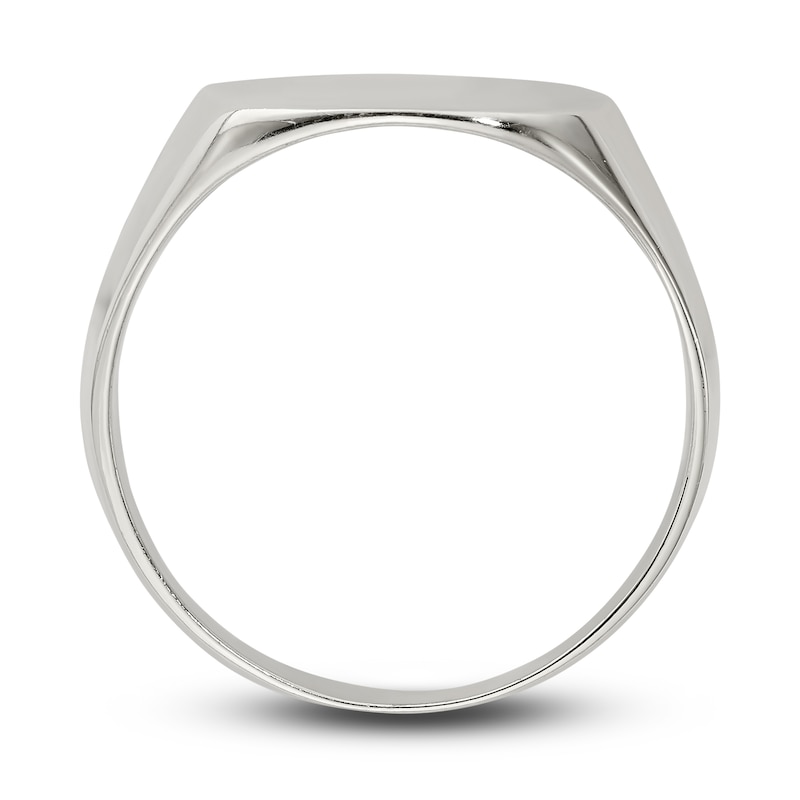 Closed Back Signet Ring Sterling Silver | Jared