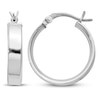 Thumbnail Image 1 of Hoop Earrings Sterling Silver 20mm