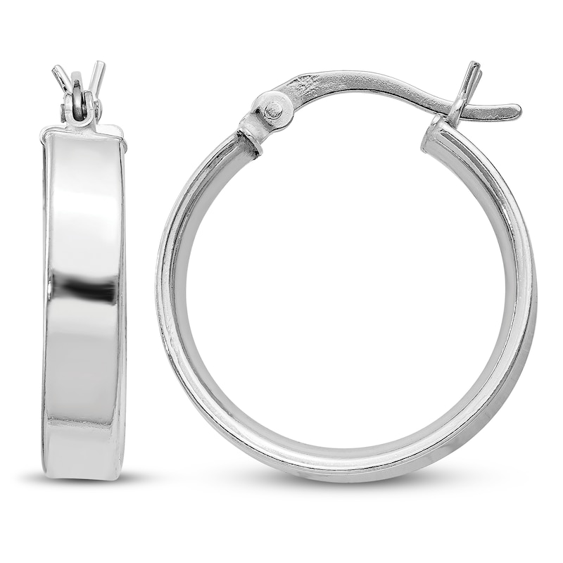 Main Image 1 of Hoop Earrings Sterling Silver 20mm