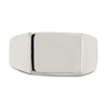 Thumbnail Image 3 of Solid Back Signet Ring Sterling Silver