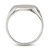 Thumbnail Image 2 of Closed Back Signet Ring Sterling Silver