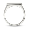 Thumbnail Image 3 of Closed Back Signet Ring Sterling Silver