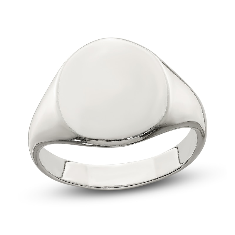 Main Image 1 of Signet Ring Sterling Silver