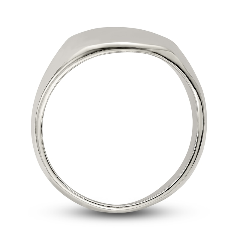 Main Image 2 of Signet Ring Sterling Silver