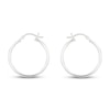 Thumbnail Image 1 of Hoop Earrings Sterling Silver 25mm