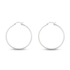 Thumbnail Image 1 of Hoop Earrings Sterling Silver 40mm