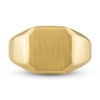 Thumbnail Image 2 of 1933 by Esquire Men's Signet Ring 14K Yellow Gold-Plated Sterling Silver