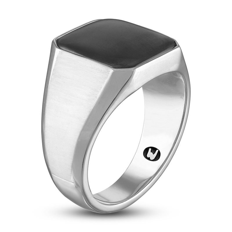 Main Image 2 of 1933 by Esquire Men's Natural Black Onyx Ring Sterling Silver