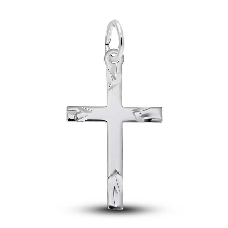 Cross Charm Sterling Silver
