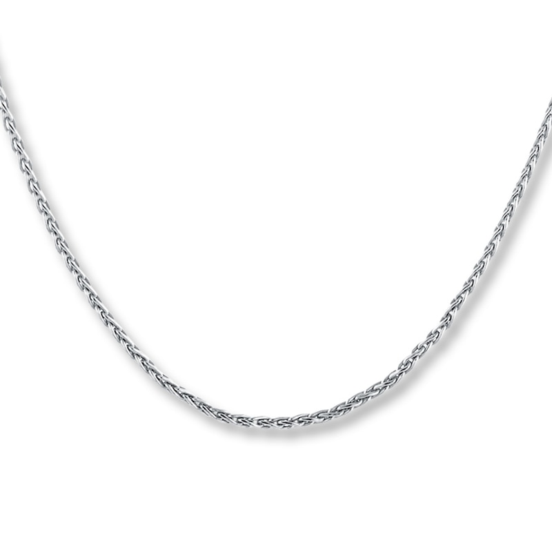 Main Image 1 of Spiga Link Chain Sterling Silver 24" Length 1.5mm