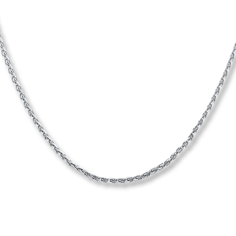 Spiga Link Chain Sterling Silver 24" Length 1.5mm