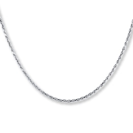 Rope Chain Sterling Silver 18-inch Length 1.5mm