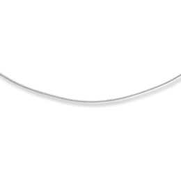 Solid Snake Chain Sterling Silver 16-20" Length 1mm