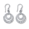 Thumbnail Image 1 of Lois Hill Circle Earrings Sterling Silver