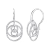 Thumbnail Image 1 of Circle Layers Earrings Sterling Silver