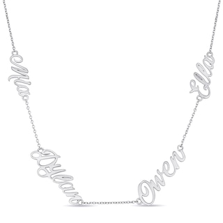 Nameplate Necklace (1 - 4 Names)