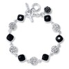 Thumbnail Image 1 of Lois Hill Bracelet Onyx Sterling Silver