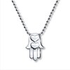 Thumbnail Image 1 of Alex Woo Necklace Hamsa Hand Sterling Silver