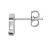 Thumbnail Image 2 of Alex Woo Letter M Autograph Single Earring Sterling Silver