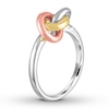 Knot Ring Sterling Silver/10K Two-Tone Gold