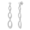 Thumbnail Image 0 of Oval Link Earrings Sterling Silver