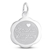 Granddaughter Charm Sterling Silver