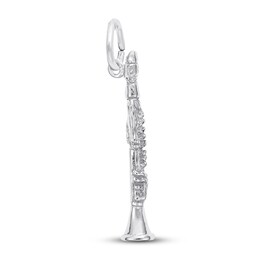Clarinet Charm Sterling Silver