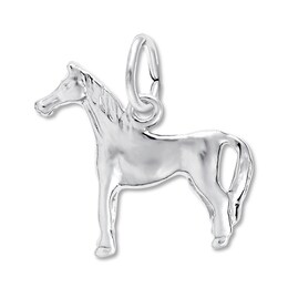Horse Charm Sterling Silver