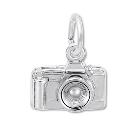 Camera Charm Sterling Silver