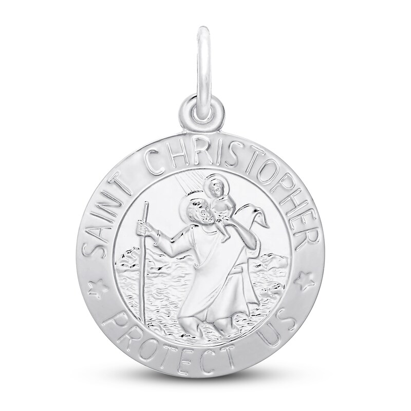 St Christopher Charm Sterling Silver Rembrandt Charms Jared - St Christopher Pendant Pandora St Christopher Charm Sterling Silver Rembrandt Charms Jared - St Christopher Pendant Pandora