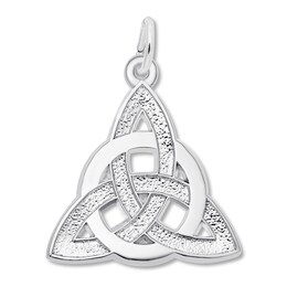 Celtic Knot Charm Sterling Silver
