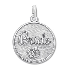 Bride Charm Sterling Silver