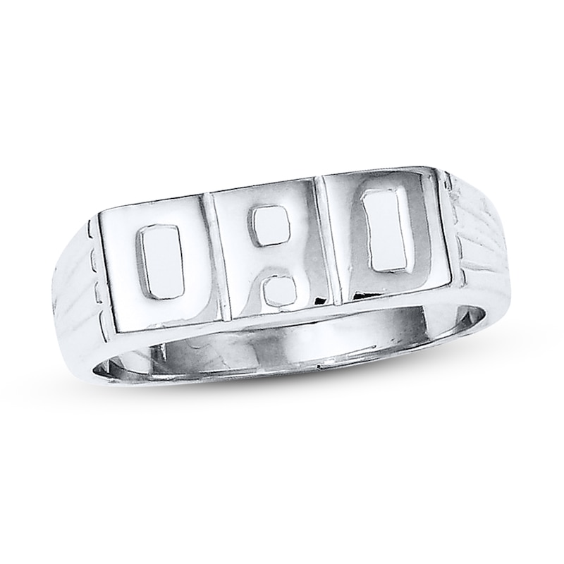Dad Ring Sterling Silver