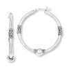 Thumbnail Image 1 of Hoop Earrings Sterling Silver
