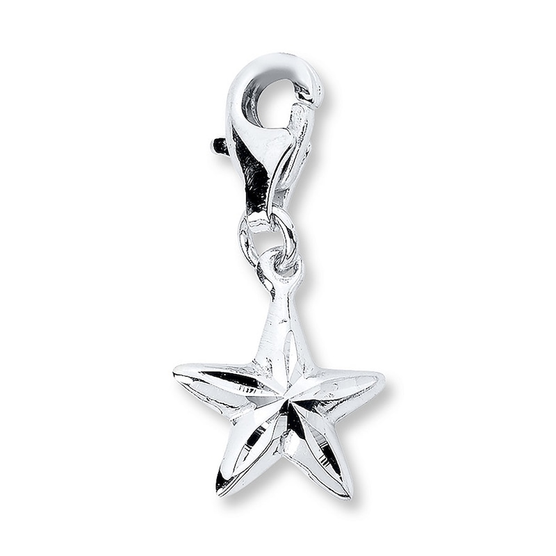 Sterling Silver Starfish Charm 