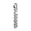 Thumbnail Image 2 of Alex Woo Mini X BLESSED Charm Sterling Silver