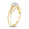 Thumbnail Image 1 of Diamond Solitaire Infinity Engagement Ring 1 ct tw Round 14K Yellow Gold (I2/I)