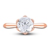 Thumbnail Image 3 of Diamond Cathedral Solitaire Engagement Ring 2 ct tw Round 14K Rose Gold (I2/I)