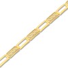 Thumbnail Image 2 of Men's Diamond Bracelet 1 ct tw Round 14K Yellow Gold 8.5"